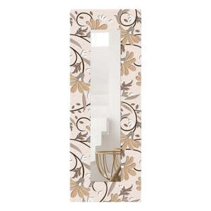 Zidno ogledalo s drvenim okvirom 40x120 cm - Wallity