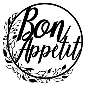 Metalna zidna dekoracija Bon Appetit - Wallity