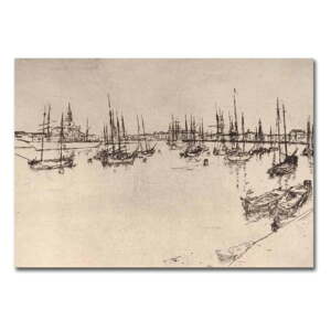 Slika - reprodukcija 100x70 cm James Abbott McNeill Whistler - Wallity