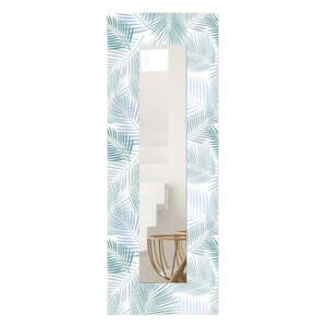 Zidno ogledalo s drvenim okvirom 40x120 cm - Wallity