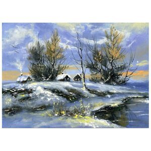 Slika 70x50 cm Winter - Wallity