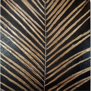 Ručno oslikana slika 70x70 cm Palm Leaf – Wallity
