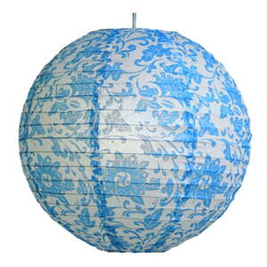 Bijelo-plavi sjenilo ø 35 cm - Candellux Lighting