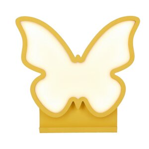 Žuta svjetiljka za bebe Butterfly - Candellux Lighting