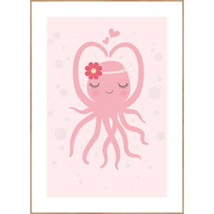 Dječja slika 30x40 cm Oktopus - Malerifabrikken
