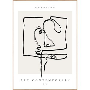 Slika 50x70 cm Art Contemporain – Malerifabrikken