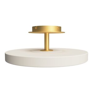 Bijela LED stropna svjetiljka s metalnim sjenilom ø 43 cm Asteria Up – UMAGE