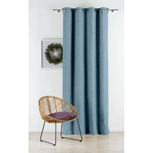 Plava zavjesa 140x245 cm Riva – Mendola Fabrics