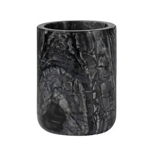 Crna mramorna čaša za četkice za zube Marble – Mette Ditmer Denmark