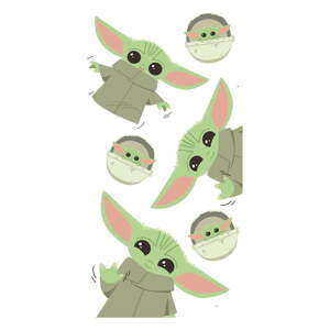 Pamučan dječji ručnik 70x140 cm Star Wars Baby Yoda – Jerry Fabrics