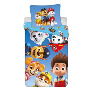 Dječja posteljina za krevet za jednu osobu od mikrovlakana 140x200 cm Paw Patrol – Jerry Fabrics