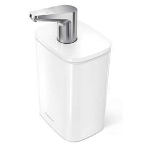Bijeli željezni dozator sapuna 473 ml Pulse – simplehuman