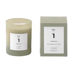 Mirisna svijeća vrijeme gorenja 50 h No. 1 Parsley Lime – ILLUME x Bloomingville