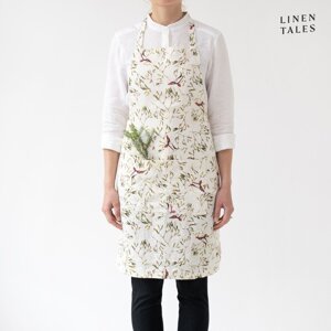 Lanena pregača s božićnim motivom – Linen Tales
