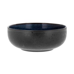 Crna/tamno plava zdjela od kamenine ø 18 cm – Bitz