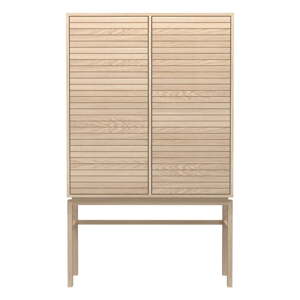 Ormarić u dekoru hrasta u prirodnoj boji 91x150 cm Linley – Actona