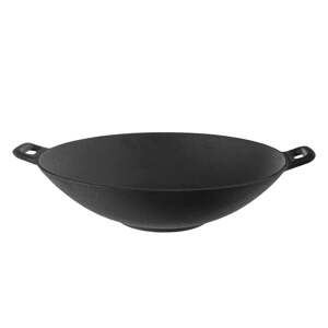 Wok tava od lijevanog željeza ø 30 cm Litina – Orion