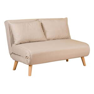 Bež sklopiva sofa 120 cm Folde – Artie