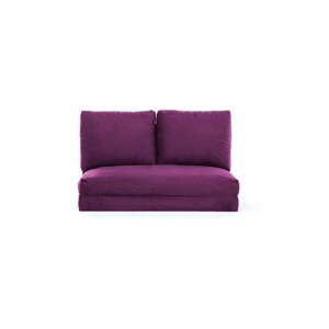 Ljubičasta sklopiva sofa 120 cm Taida – Balcab Home
