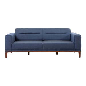Tamno plava sklopiva sofa 223 cm Liones – Artie