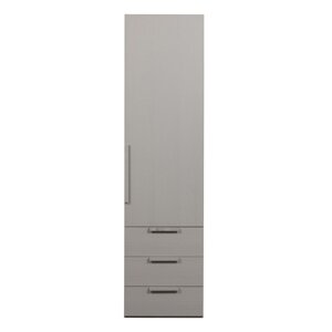 Sivi modularni garderobni ormar 55x210 cm Rens – WOOOD