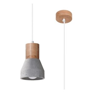 Siva viseća svjetiljka ø 12 cm Valentina – Nice Lamps