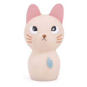 Svijetloružičasta dječja lampa ø 8,5 cm Cat - Moulin Roty