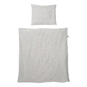 Pamučna dječja posteljina za dječji krevetić 80x80 cm Miffy – Roba