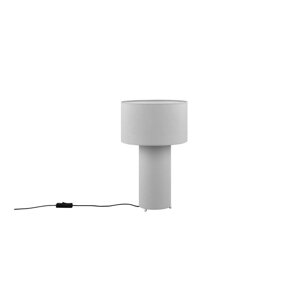 Svijetlo siva stolna lampa (visina 40 cm) Bale – Trio