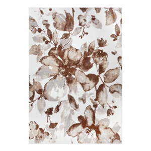 Smeđi tepih 67x120 cm Shine Floral – Hanse Home