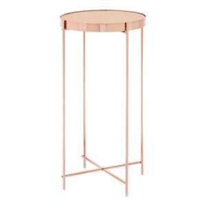 Okrugli pomoćni stol sa staklenom pločom stola ø 33 cm Allure – Premier Housewares