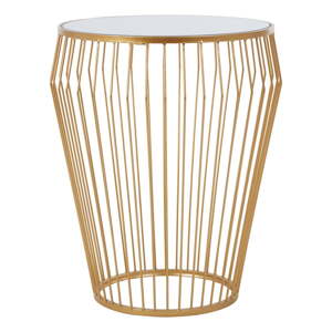 Okrugli pomoćni stol sa staklenom pločom stola ø 45 cm Avantis – Premier Housewares