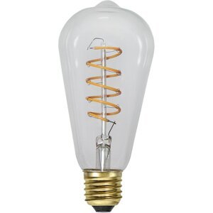 LED/sa žarnom niti žarulja s mogućnosti zatamnjivanja s toplim svjetlom E27, 4 W Spiral Filament – Star Trading