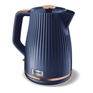 Tamno plavo kuhalo za vodu 1,7 l Loft KO251430 – Tefal