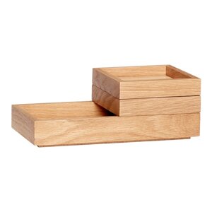 Drveni uredski organizator Staple – Hübsch
