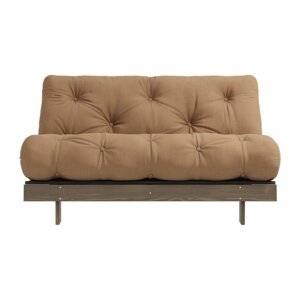 Svjetlo smeđa sklopiva sofa 140 cm Roots – Karup Design