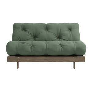 Zelena sklopiva sofa 140 cm Roots – Karup Design