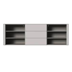 Svijetlo siva viseća komoda 180x79 cm Edge by Hammel – Hammel Furniture