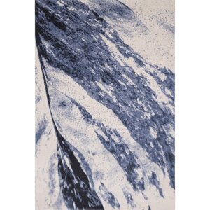 Plavi vuneni tepih 200x300 cm Albo – Agnella
