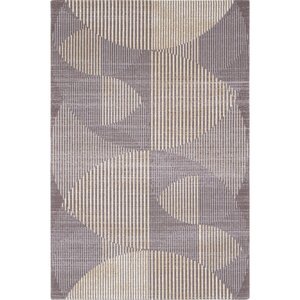 Sivi vuneni tepih 100x180 cm Shades – Agnella