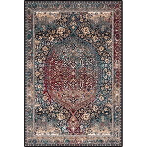 Tamno zeleni vuneni tepih 160x240 cm Ava – Agnella