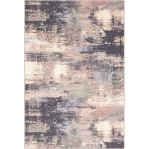 Svijetlo ružičasti vuneni tepih 133x180 cm Fizz – Agnella