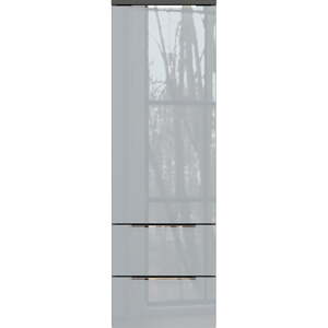 Sivi visok/zidni kupaonski ormarić 36x111 cm Vasio – Germania