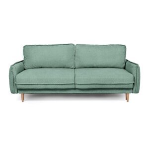 Zelena sklopiva sofa od bouclé tkanine 215 cm Patti – Bonami Selection