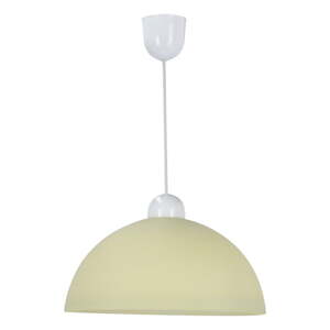 Krem viseća svjetiljka sa staklenim sjenilom ø 22 cm Vanilia – Candellux Lighting