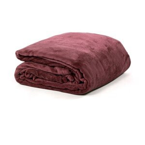 Bordo prekrivač od mikropliša za bračni krevet 180x220 cm Cosy – Tiseco Home Studio