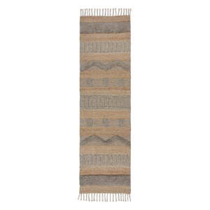Svijetlo siva/u prirodnoj boji staza 60x230 cm Medina – Flair Rugs