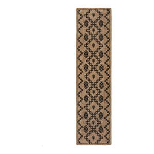 Jutena staza u prirodnoj boji 60x230 cm Rowen – Flair Rugs