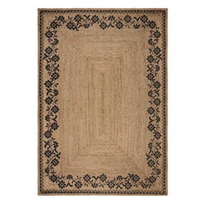 Juteni tepih u prirodnoj boji 200x290 cm Maisie – Flair Rugs