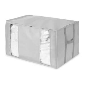 Vakuumska/ojačana tekstilna kutija za pohranu odjeće 56x42x33 cm Granit – Compactor
